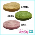 LACE - 518-SUEDE-NYLON-1CM(GREEN) & 573-SUEDE-NYLON-1CM(PINK)